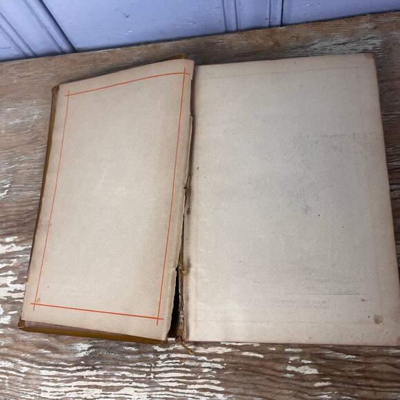 Antique Sir Walter Scott Poetical Works Illustrated Poetry Book Late 1800s HB - Picture 10 of 16